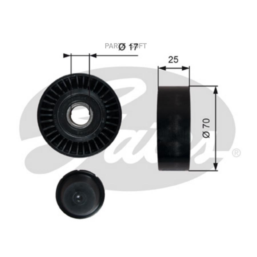 

GATES T36249 Ролик T36249 (7803-21349)