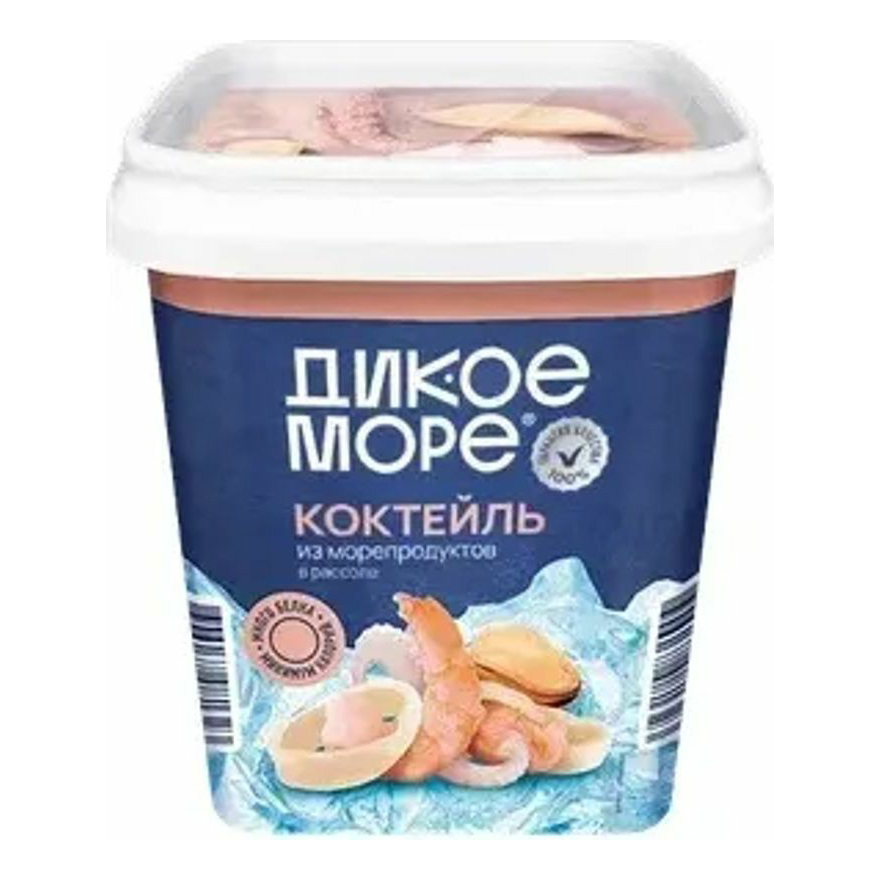 

Морской коктейль Дикое Море в рассоле замороженный 400 г
