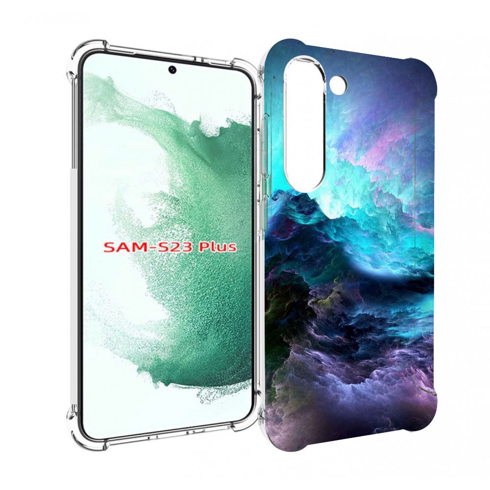 Чехол MyPads Волна для Samsung Galaxy S23 Plus +