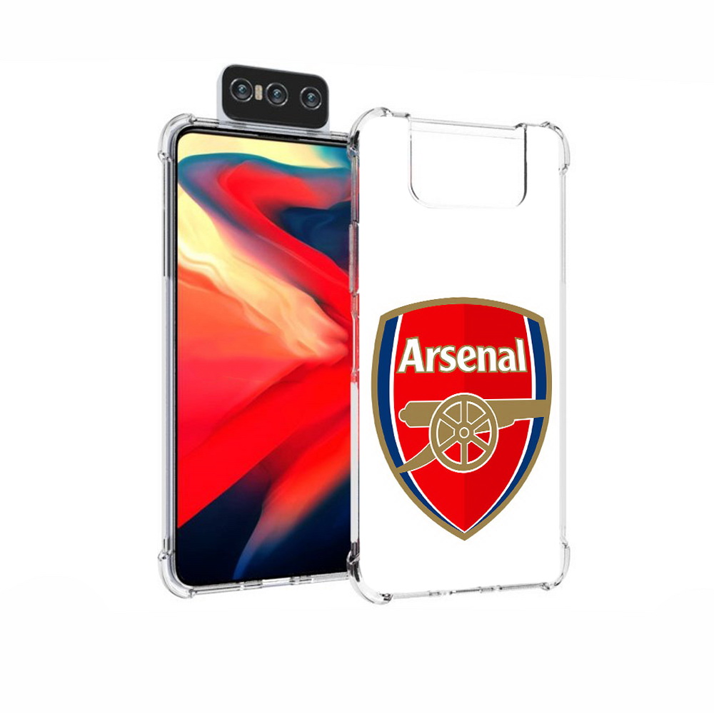 

Чехол MyPads Tocco для Asus Zenfone 7 (ZS670KS) ФК Арсенал логотип, Прозрачный, Tocco