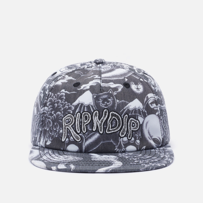 

Кепка Ripndip Dark Twisted Fantasy 6 Panel чёрный, Размер ONE SIZE, Dark Twisted Fantasy 6 Panel