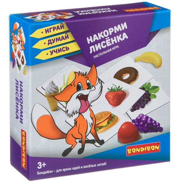 Настольная игра Bondibon Накорми лисенка