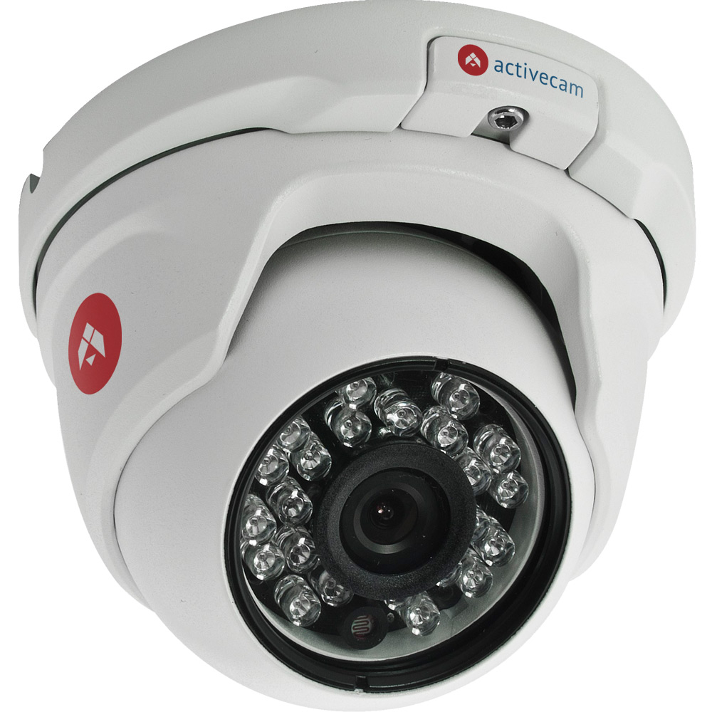 фото Миниатюрная вандалозащищенная ip-видеокамера 2мп ac-d8121wdir2 v2 3.6 activecam