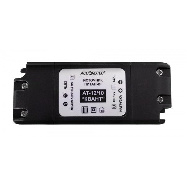

AccordTec AT-12/10 КВАНТ Источник стабилизированного питания, 1840-455