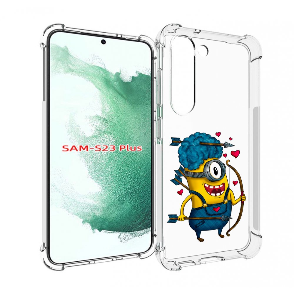 

Чехол MyPads Миньон купидон для Samsung Galaxy S23 Plus +, Прозрачный, Tocco