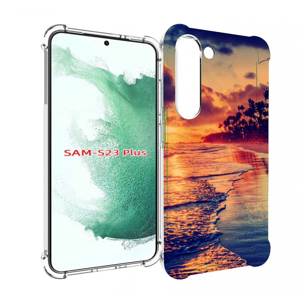 

Чехол MyPads Берег для Samsung Galaxy S23 Plus +, Прозрачный, Tocco