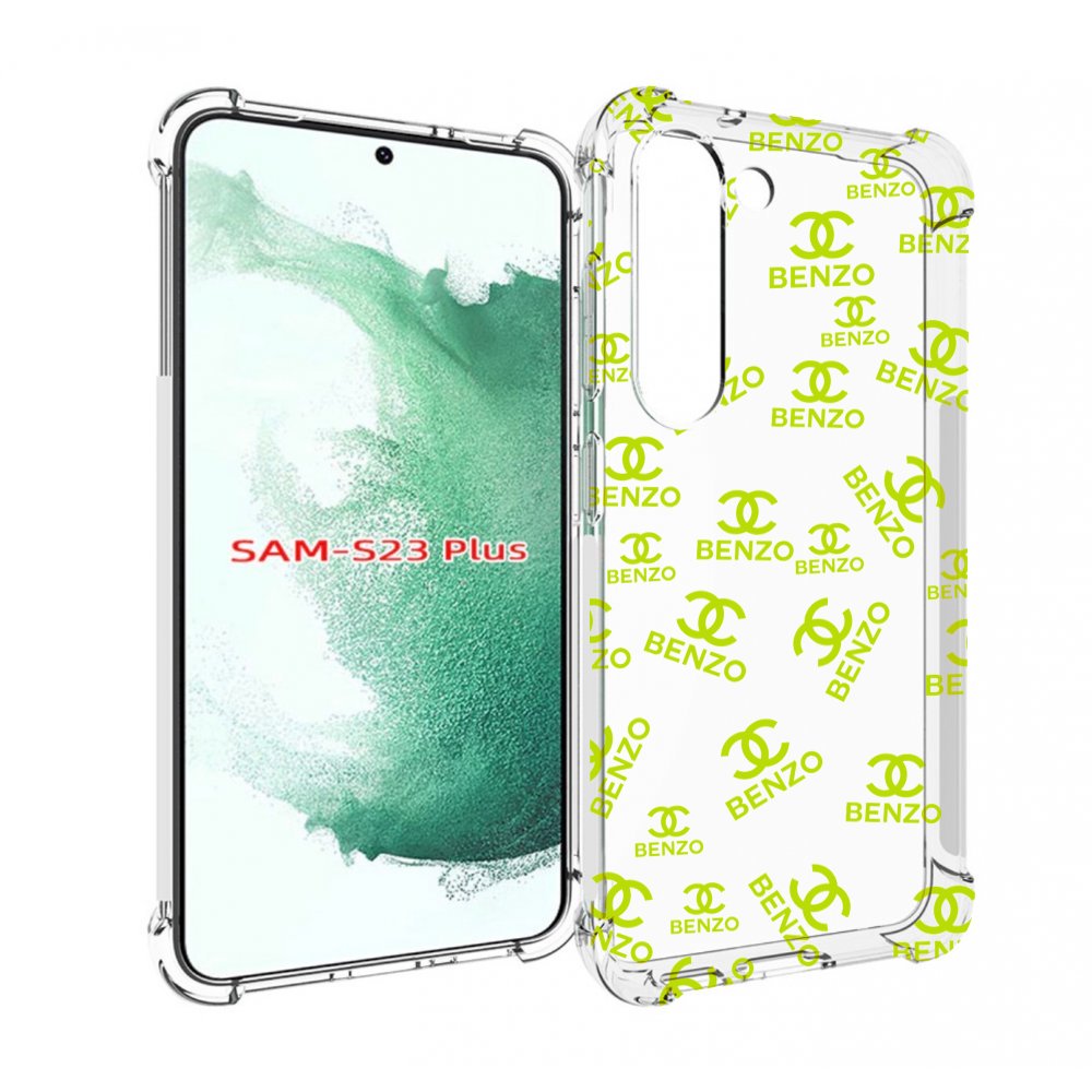 

Чехол MyPads Белый-Бензо для Samsung Galaxy S23 Plus +, Прозрачный, Tocco