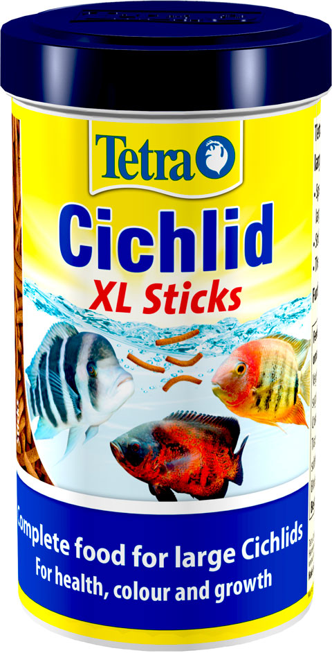 

Корм для крупных цихлид TETRA CICHLID XL STICKS палочки 2 шт по 1 л