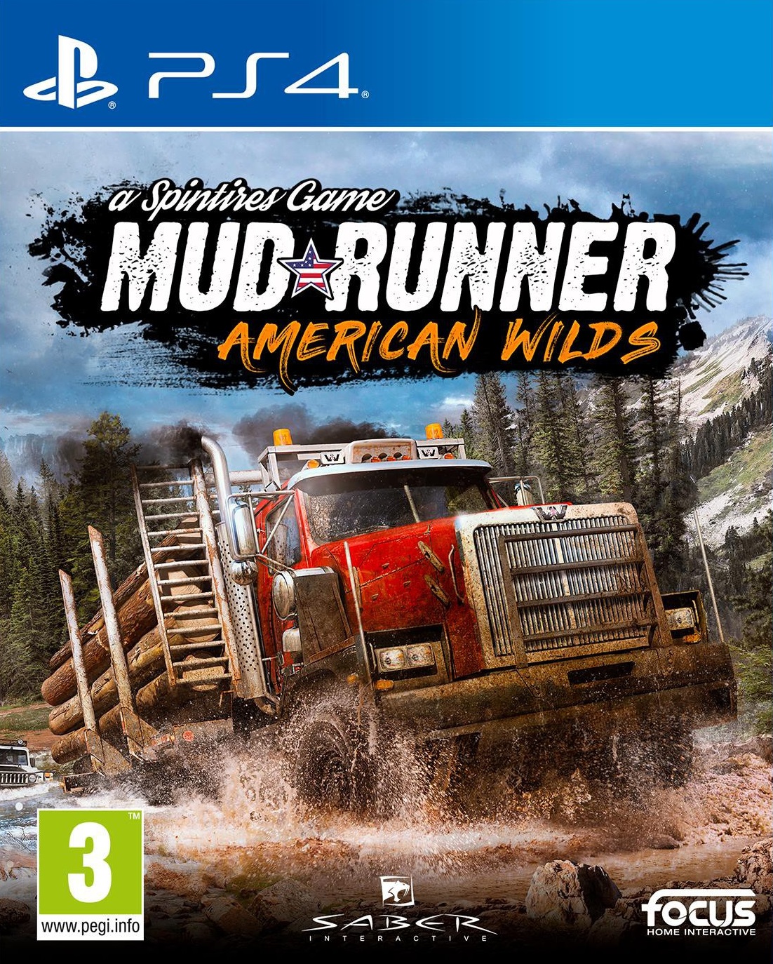 фото Spintires: mudrunner american wilds английская версия (ps4) focus home interactive