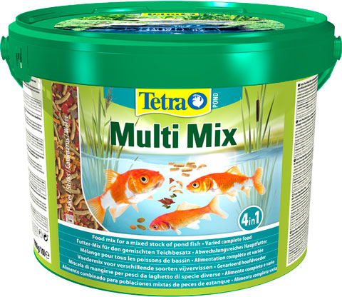 Корм для прудовых рыб TETRA POND MULTI MIX, смесь 2 шт по 4 л Tetra