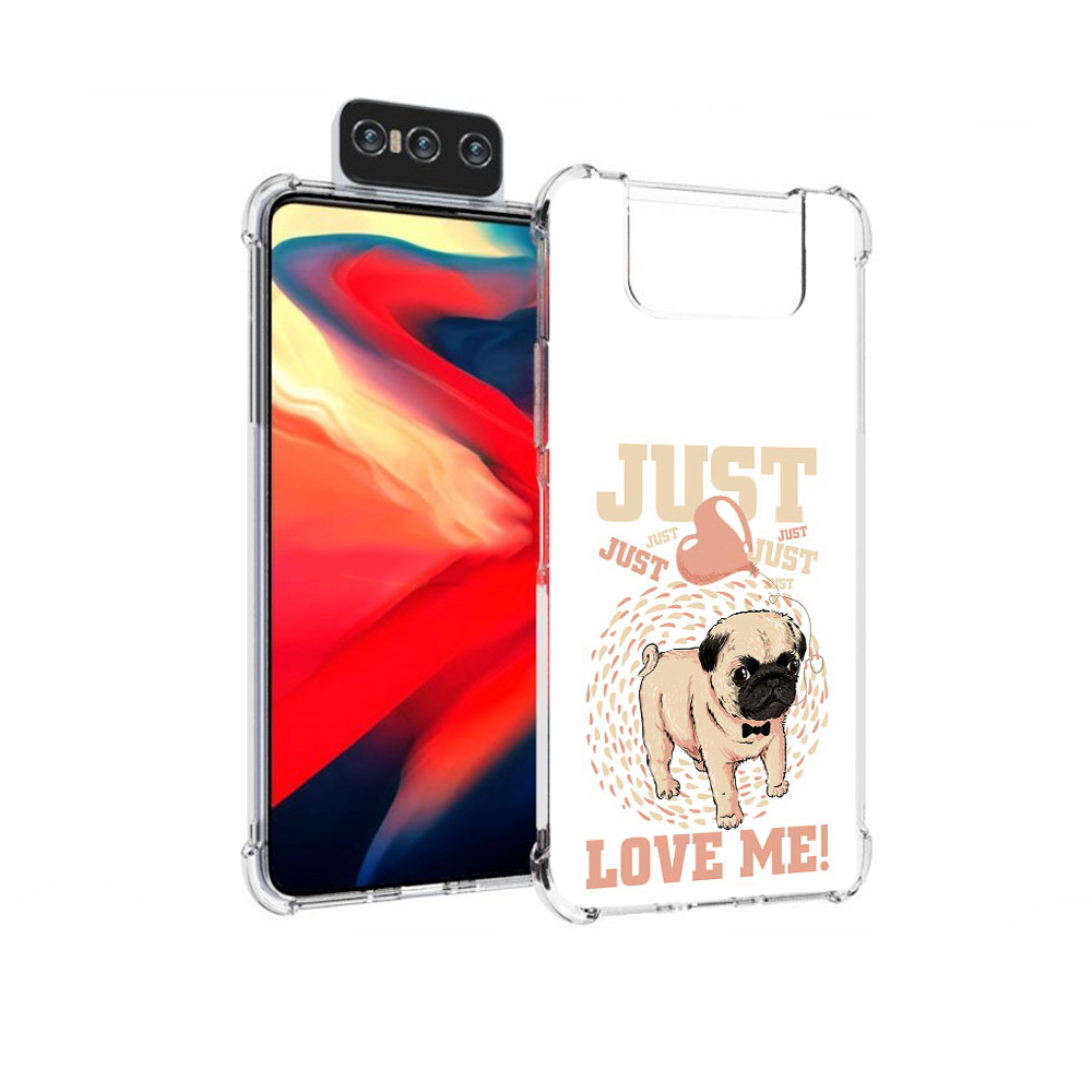 Чехол MyPads Tocco для Asus Zenfone 7 (ZS670KS) Люби меня