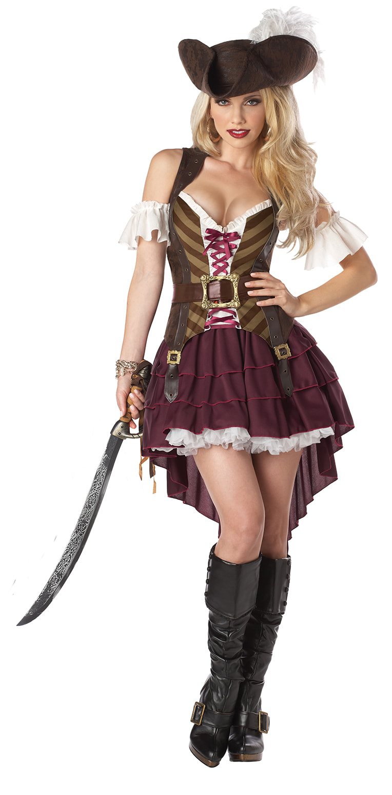 фото Костюм california costumes соблазнительная разбойница-пиратка взрослый xxl (50-52)