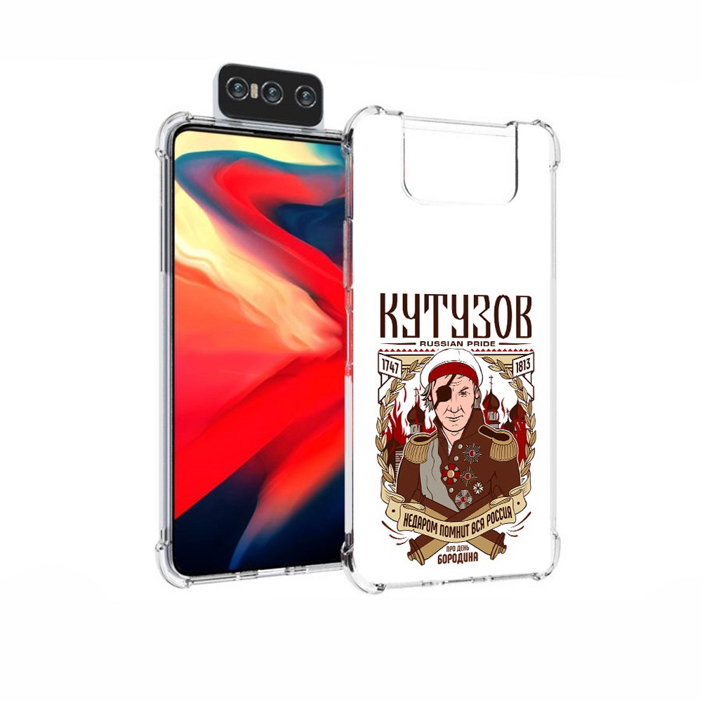 Чехол MyPads Tocco для Asus Zenfone 7 (ZS670KS) Кутузов