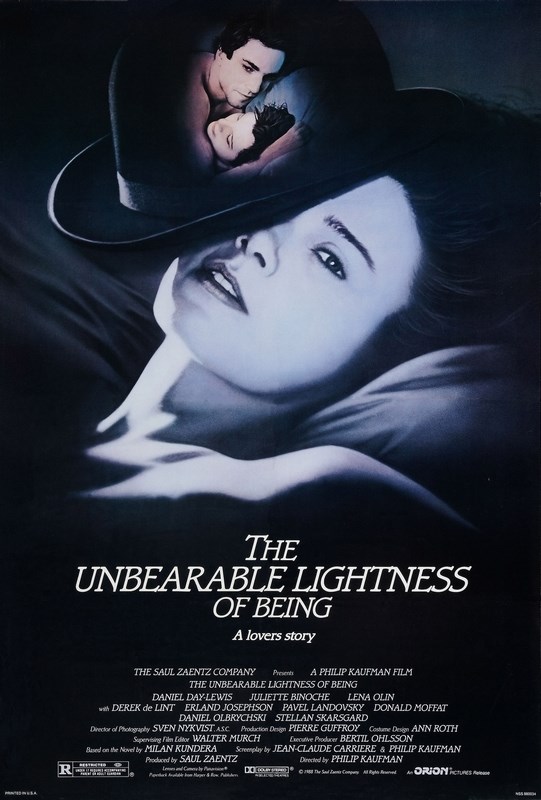 

Постер к фильму "Невыносимая легкость бытия" (The Unbearable Lightness of Being) A2