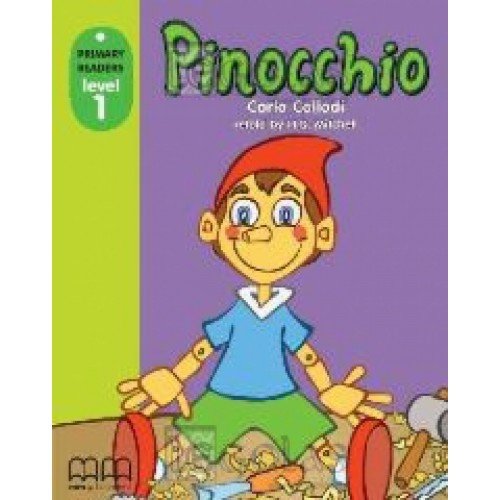 

Книга Primary Readers Level 1: British/Amer. Pinocchio with CD/CD-ROM