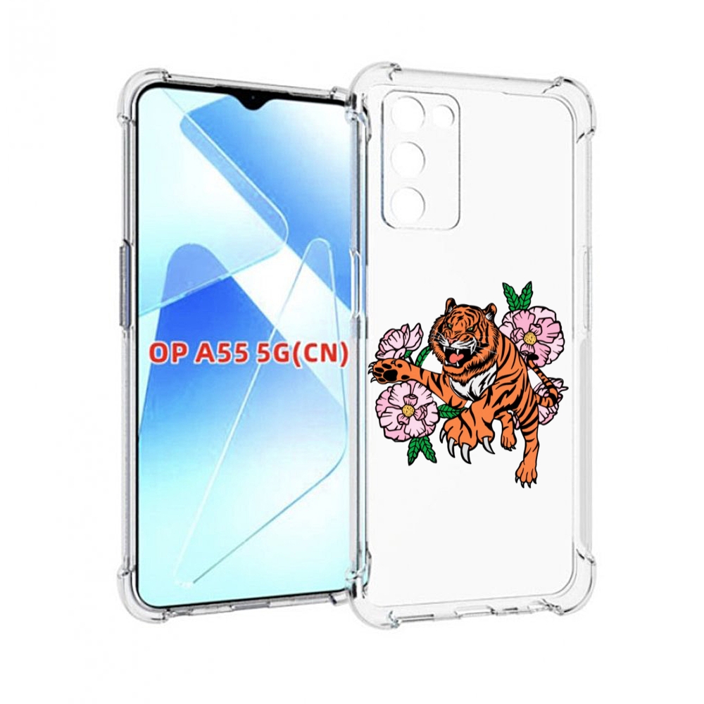 

Чехол MyPads тигры-цветочные для Infinix Zero X Neo, Прозрачный, Tocco
