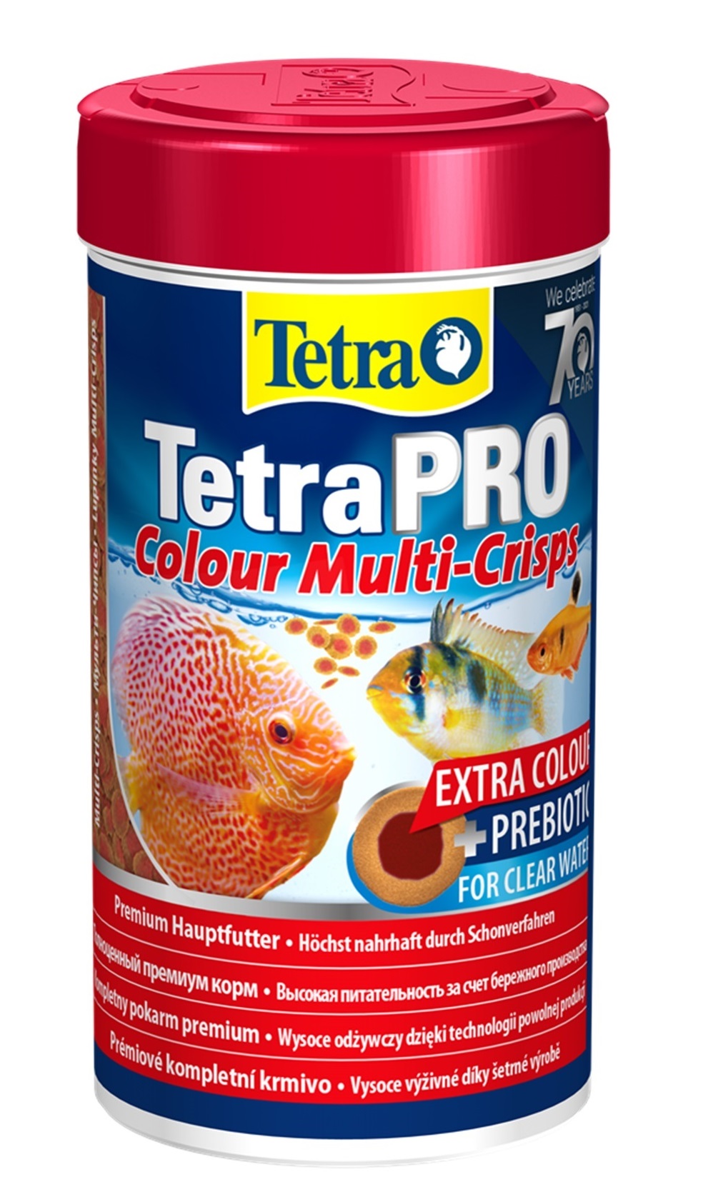 

Корм чипсы для всех видов рыб Tetra PRO COLOUR 100 мл х 2 шт