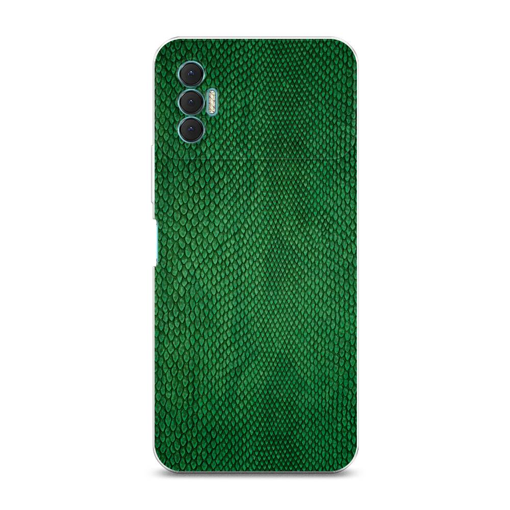 

Чехол Awog на Tecno Spark 8P "Изумрудная змея", Разноцветный, 301450-3