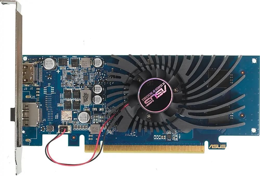 Видеокарта ASUS NVIDIA GeForce GT 1030 GT1030-2G-BRK 2ГБ GDDR5, Low Profile, Ret Видеокарта ASUS NVIDIA  GeForce GT 1030 GT1030-2G-BRK 2ГБ GDDR5, Low Profile,  Ret