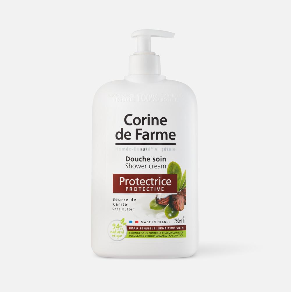 Гель для душа Corine de Farme Каритэ Защищающий Кожу Уход 750мл 1шт. Франция