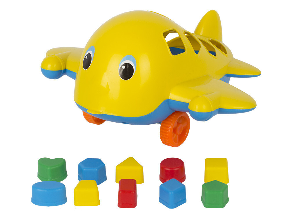 Развивающая игрушка Совтехстром Самолёт Кит с сортером 2488081