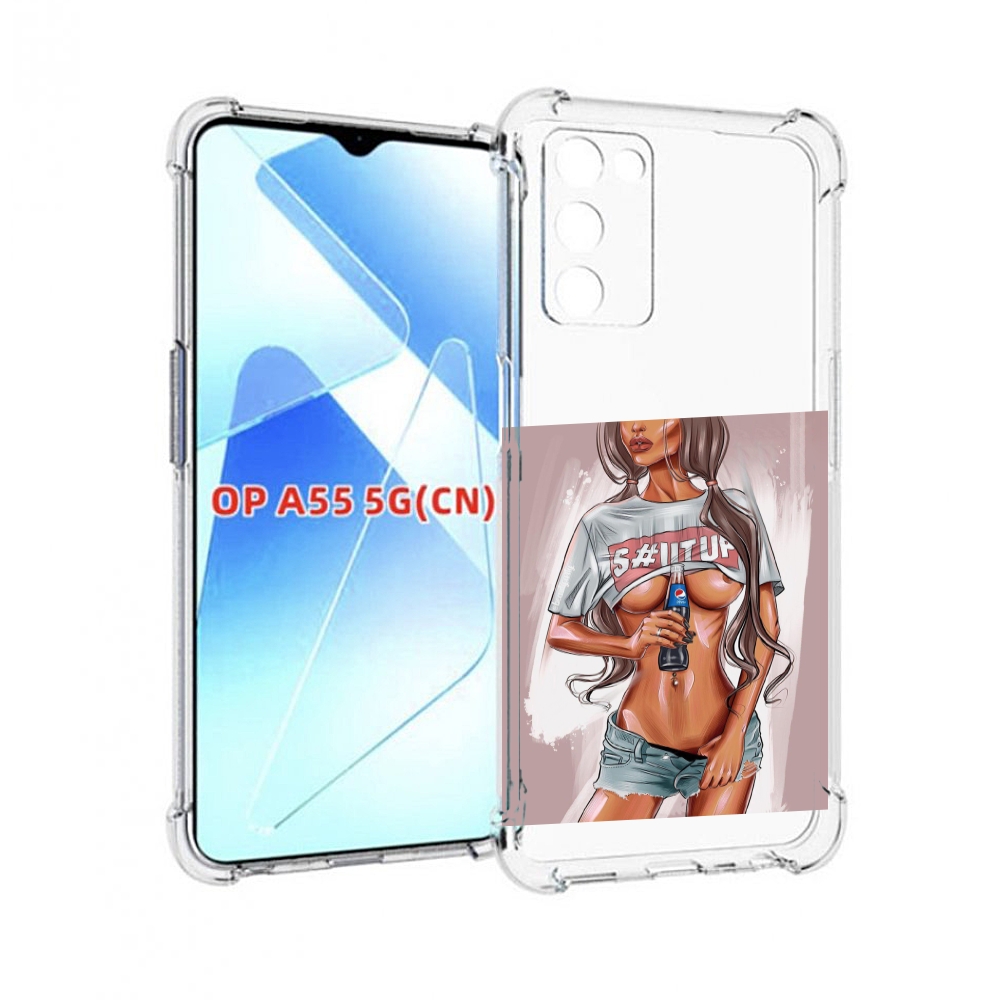 

Чехол MyPads стройная-девушка-с-пепси женский для Infinix Zero X Neo, Прозрачный, Tocco