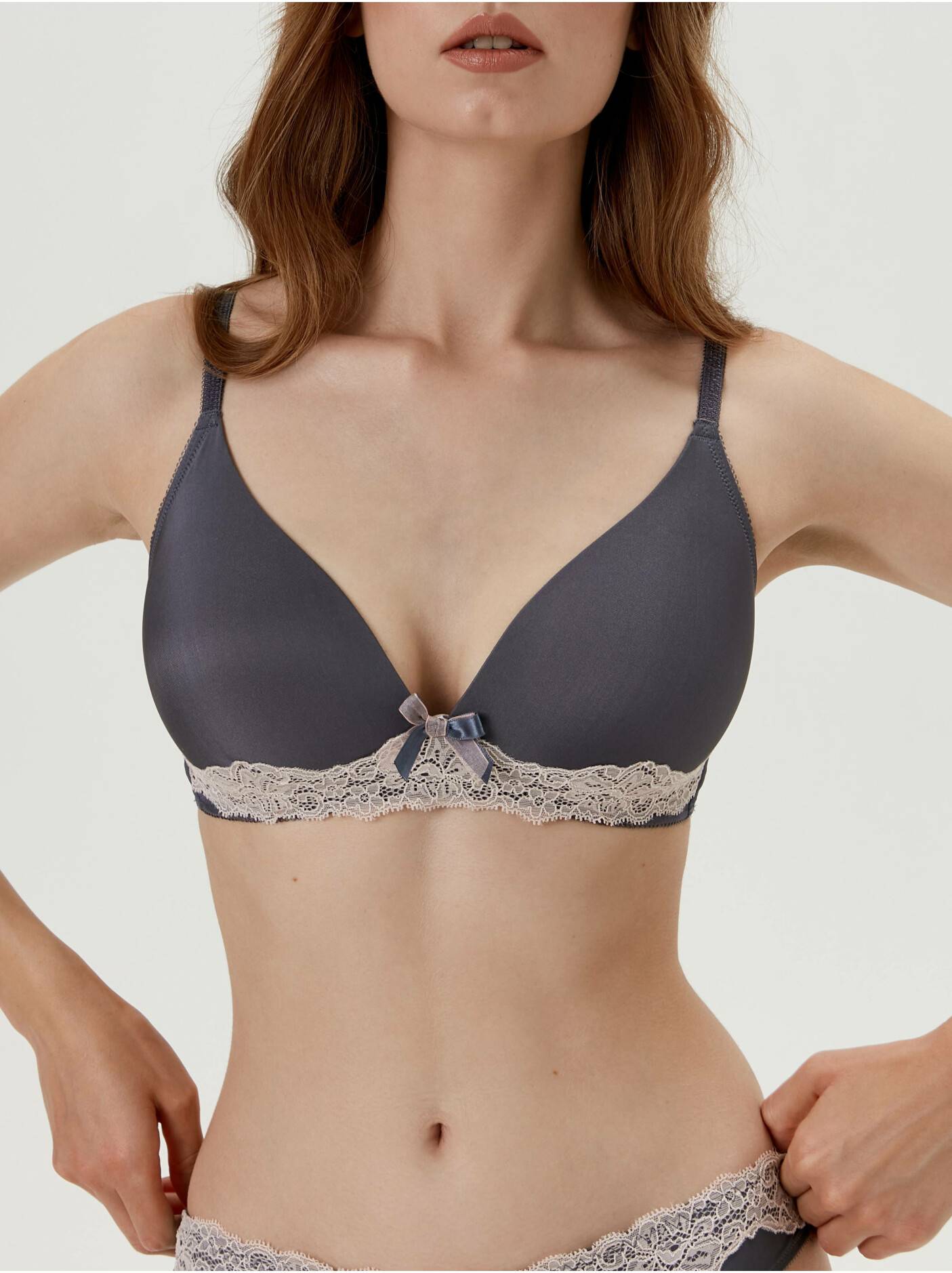 

Бюстгальтер CE FLEUR TB7053, р.80B, графит, Серый, FLEUR TB7053