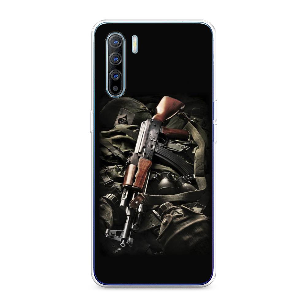 

Чехол Awog на Oppo A91/Reno 3 "Автомат", Разноцветный, 252450-5