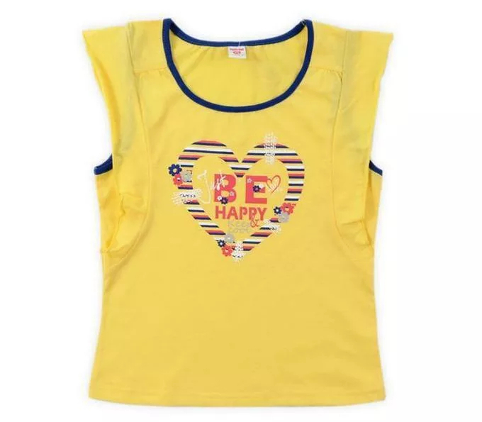 Майка детская OPTOP К3849 желтый, 128