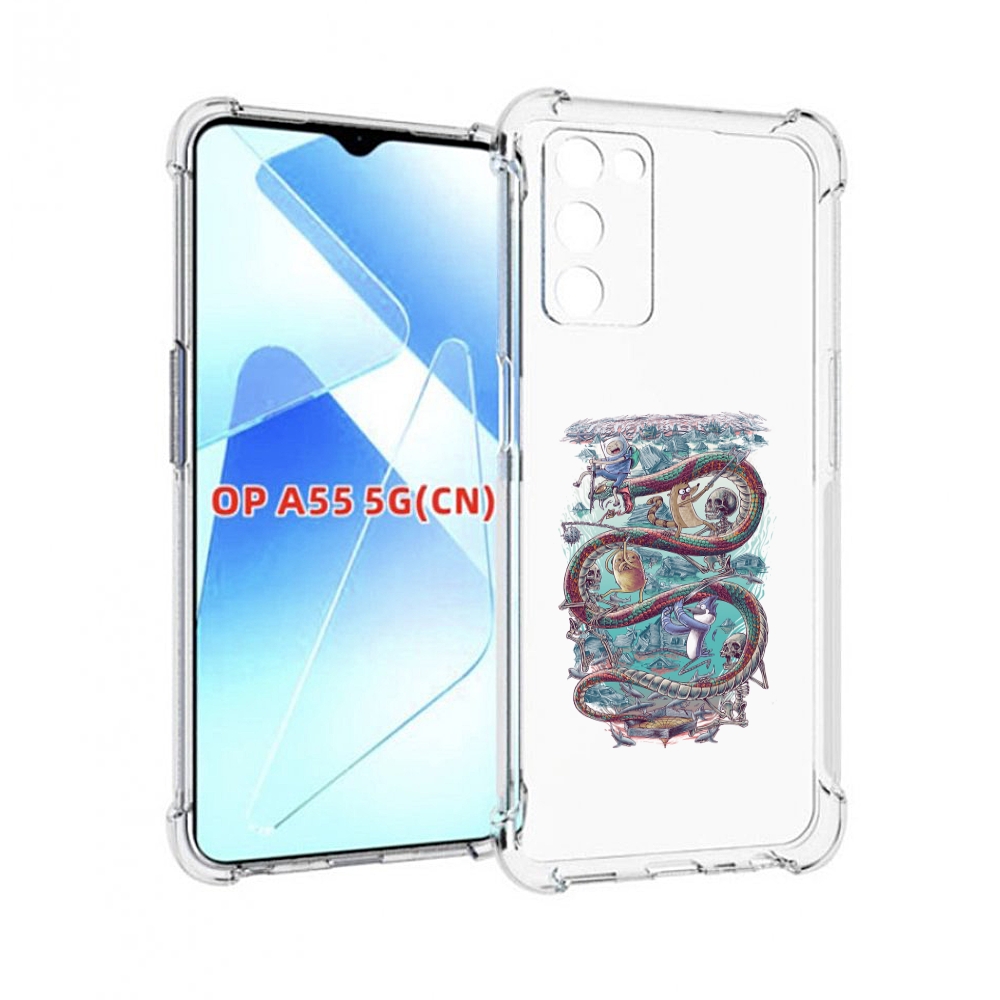 

Чехол MyPads время приключений страшилка для Infinix Zero X Neo, Прозрачный, Tocco