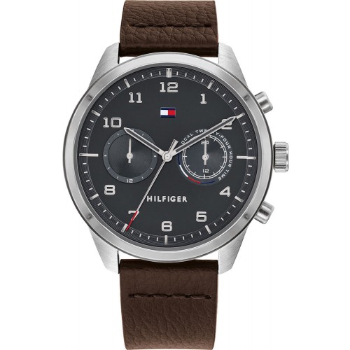 

Наручные часы мужские Tommy Hilfiger 1791785 коричневые, 1791785