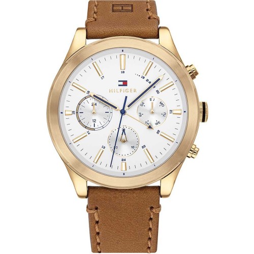 

Наручные часы мужские Tommy Hilfiger 1791742 коричневые, 1791742
