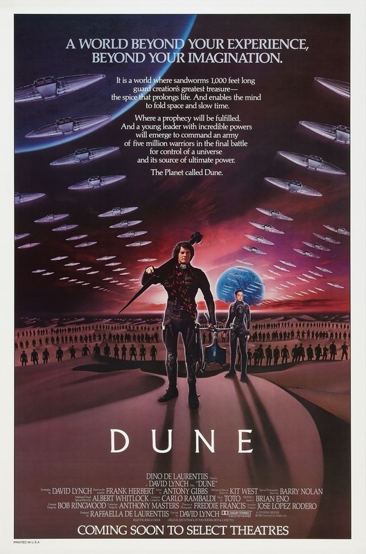 

Постер к фильму "Дюна" (Dune) A2