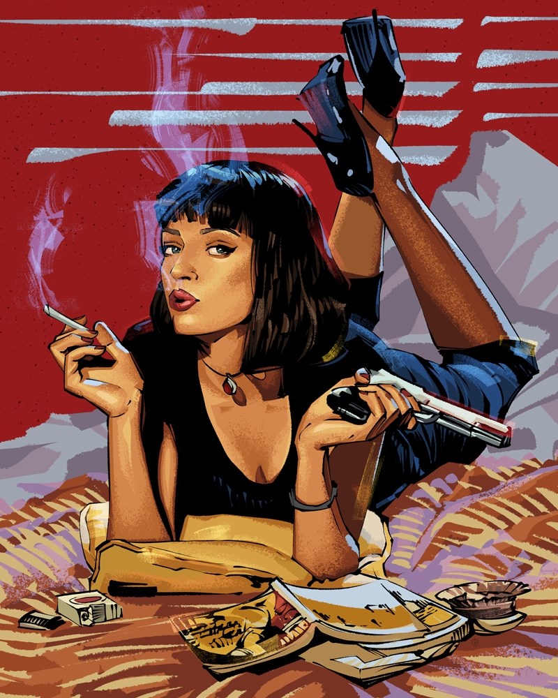 

Постер к фильму "Криминальное чтиво" (Pulp Fiction) A3