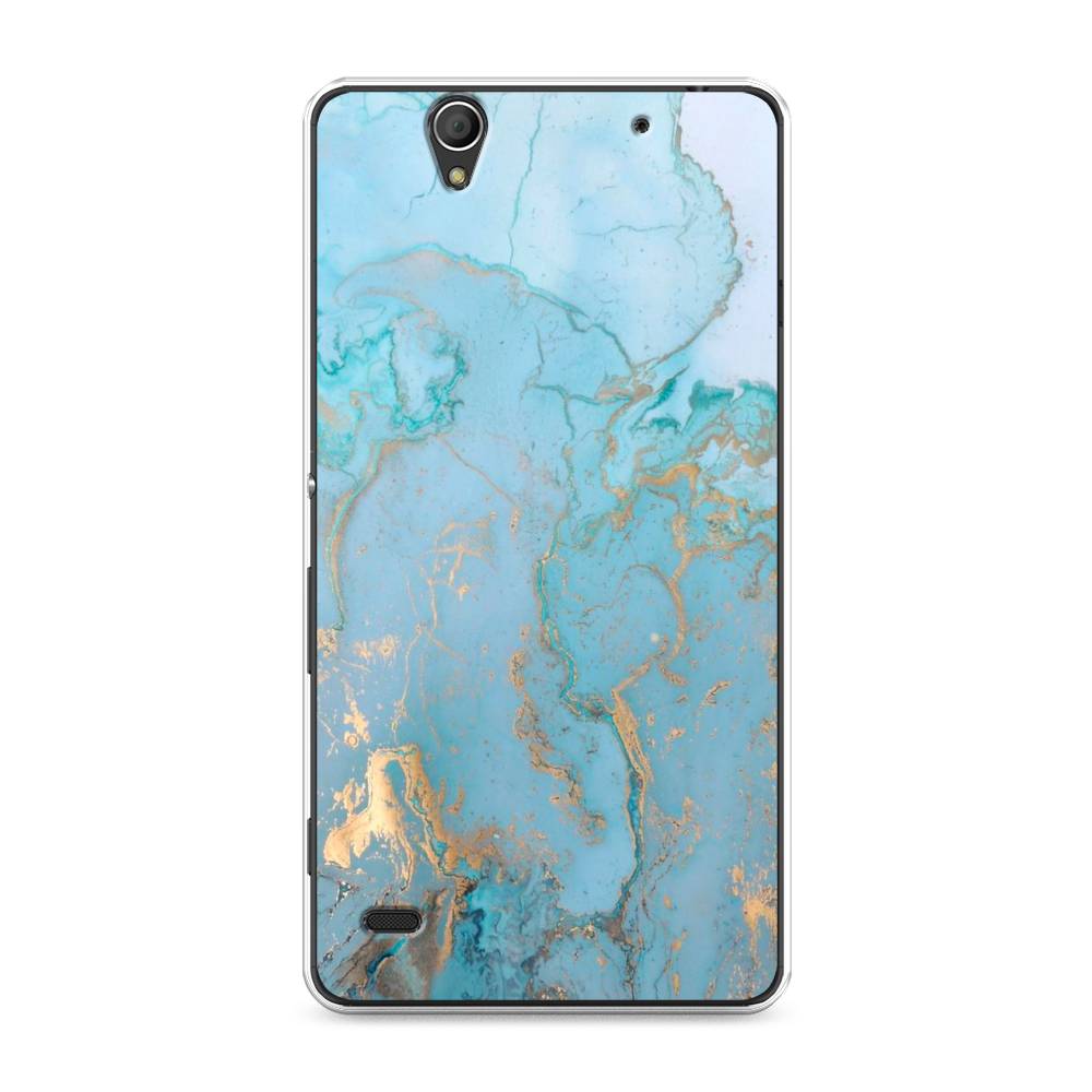 

Чехол Awog на Sony Xperia C4 "Голубой мрамор рисунок", Разноцветный, 52650-3