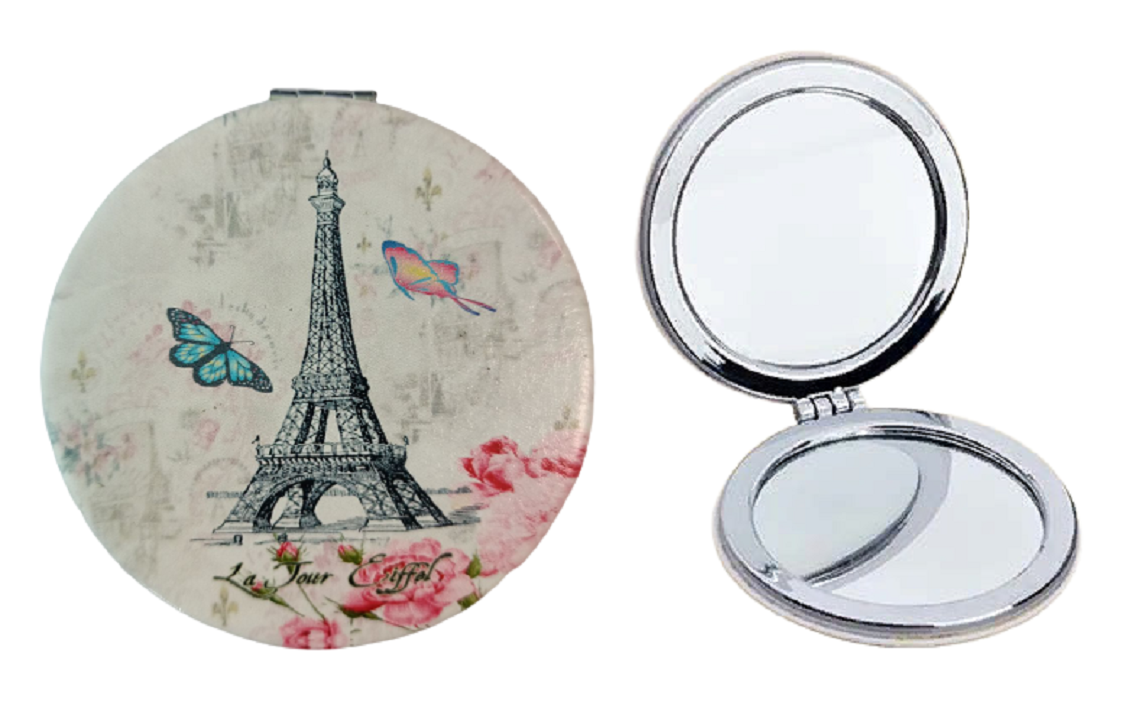 фото Зеркало сувенирное круглое париж №1 двухстороннее schreiber