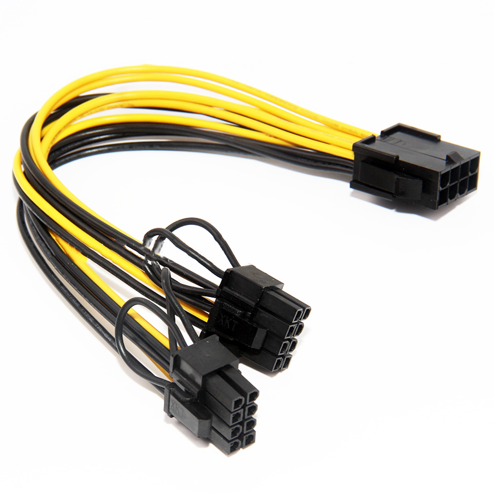 

Переходник 8 Pin - 2x6+2 pin, 5 шт., Желтый;чёрный