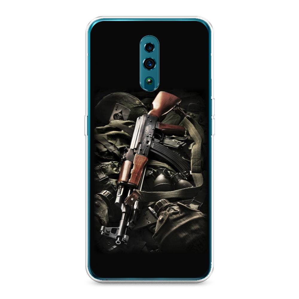 

Чехол Awog на Oppo Reno "Автомат", Разноцветный, 250750-5