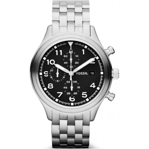

Наручные часы мужские Fossil JR1431 серебристые, JR1431