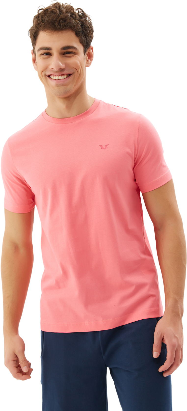 

Футболка мужская Bilcee TB21Ml07S8766-1-1674 розовая XL, TB21Ml07S8766-1-1674