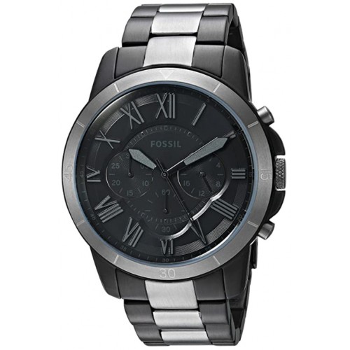 

Наручные часы мужские Fossil FS5269 серебристые/черные, FS5269
