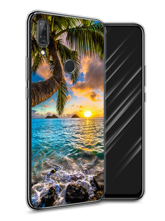 

Чехол Awog на Huawei P Smart Z "Восход 5", Голубой;желтый;зеленый, 69450-4
