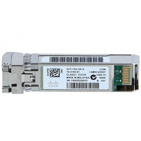 

Модуль SFP Cisco (SFP-10G-SR-S=), Серый