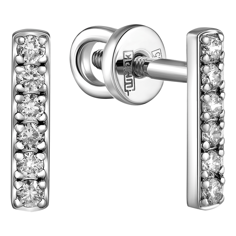 

Серьги из золота с бриллиантом выращенным IQ Diamonds 1615-E5W-RD19FGHVSSI-IG30-1, 1615-E5W-RD19FGHVSSI-IG30-1