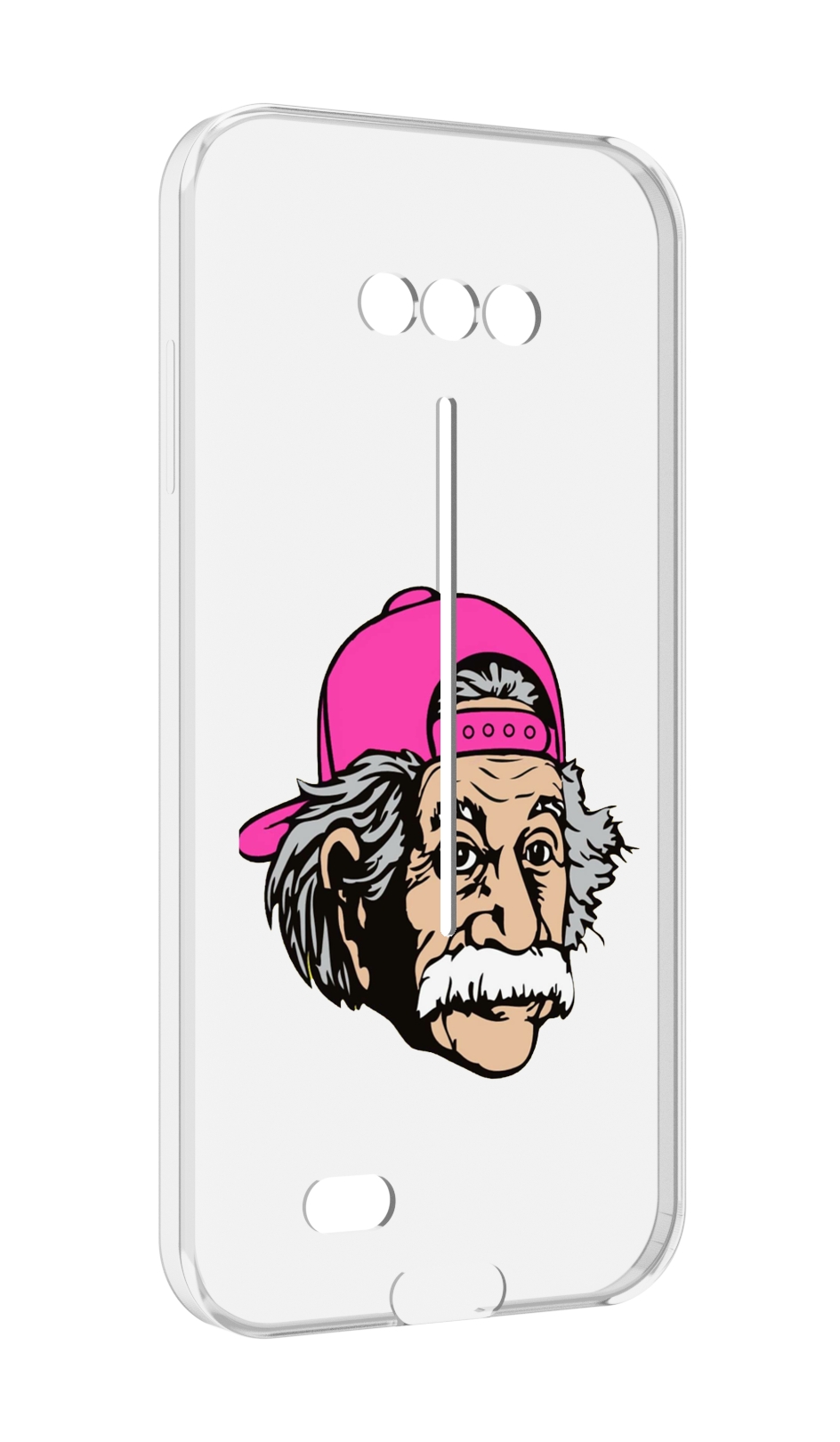 

Чехол MyPads энштейн в кепке для Doogee S41/S41 Pro противоударный, Tocco