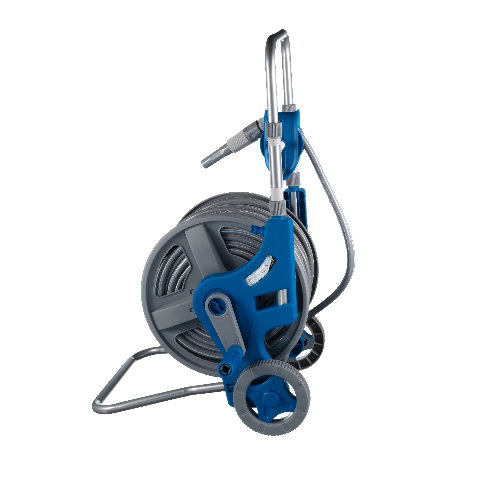 Катушка со шлангом с системой равномерной намотки HAITEC HT-WS45 45 м