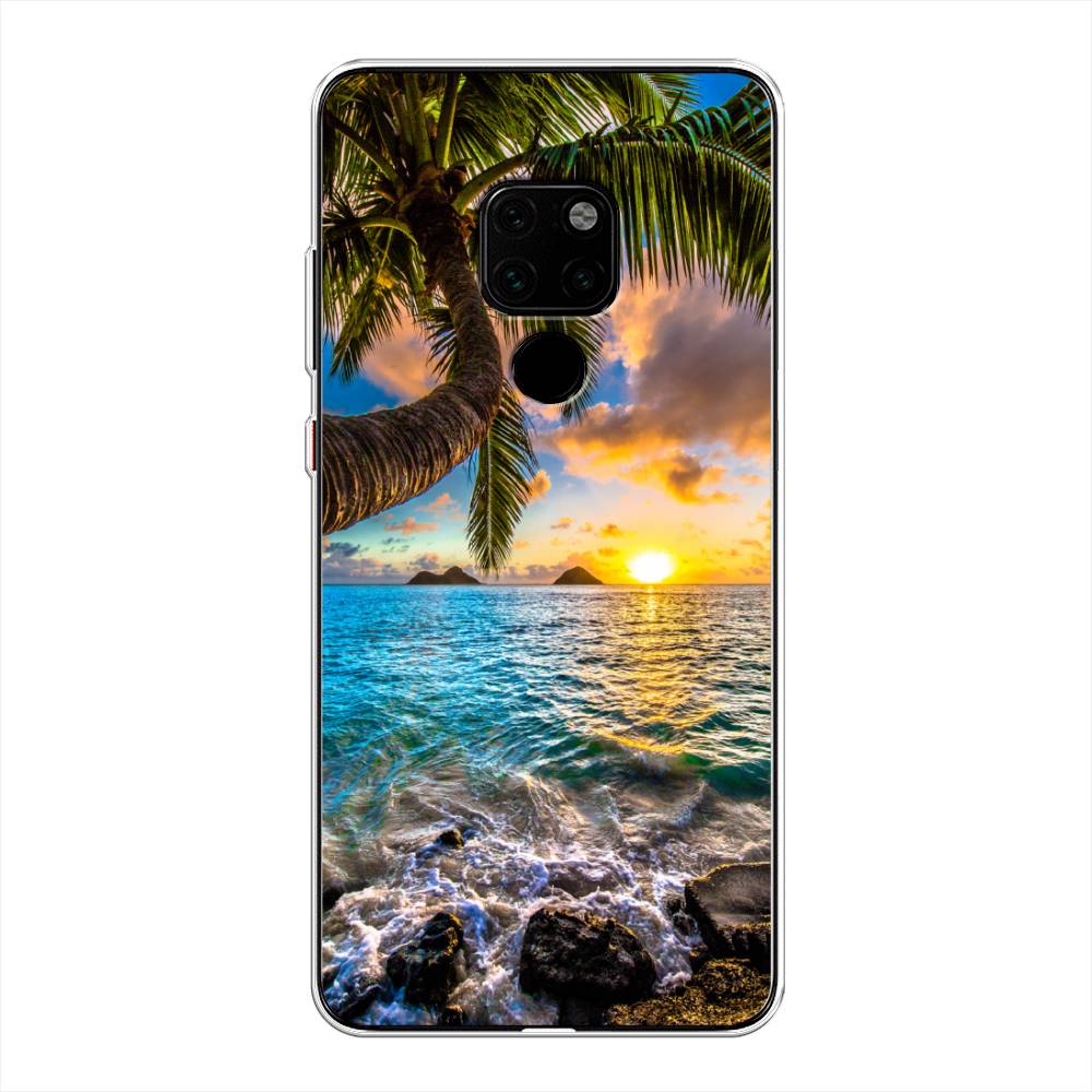 

Чехол Awog на Huawei Mate 20 "Восход 5", Голубой;желтый;зеленый, 66850-4