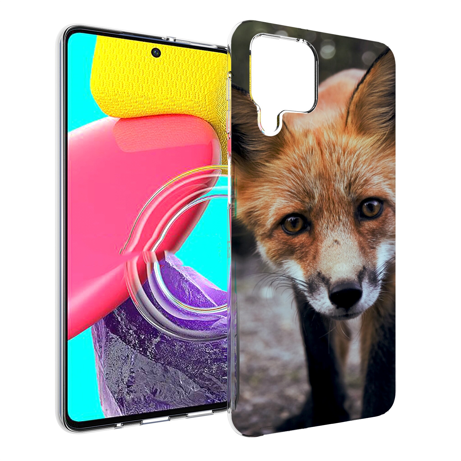 

Чехол MyPads Лисица для Samsung Galaxy M53 (SM-M536), Прозрачный, Tocco