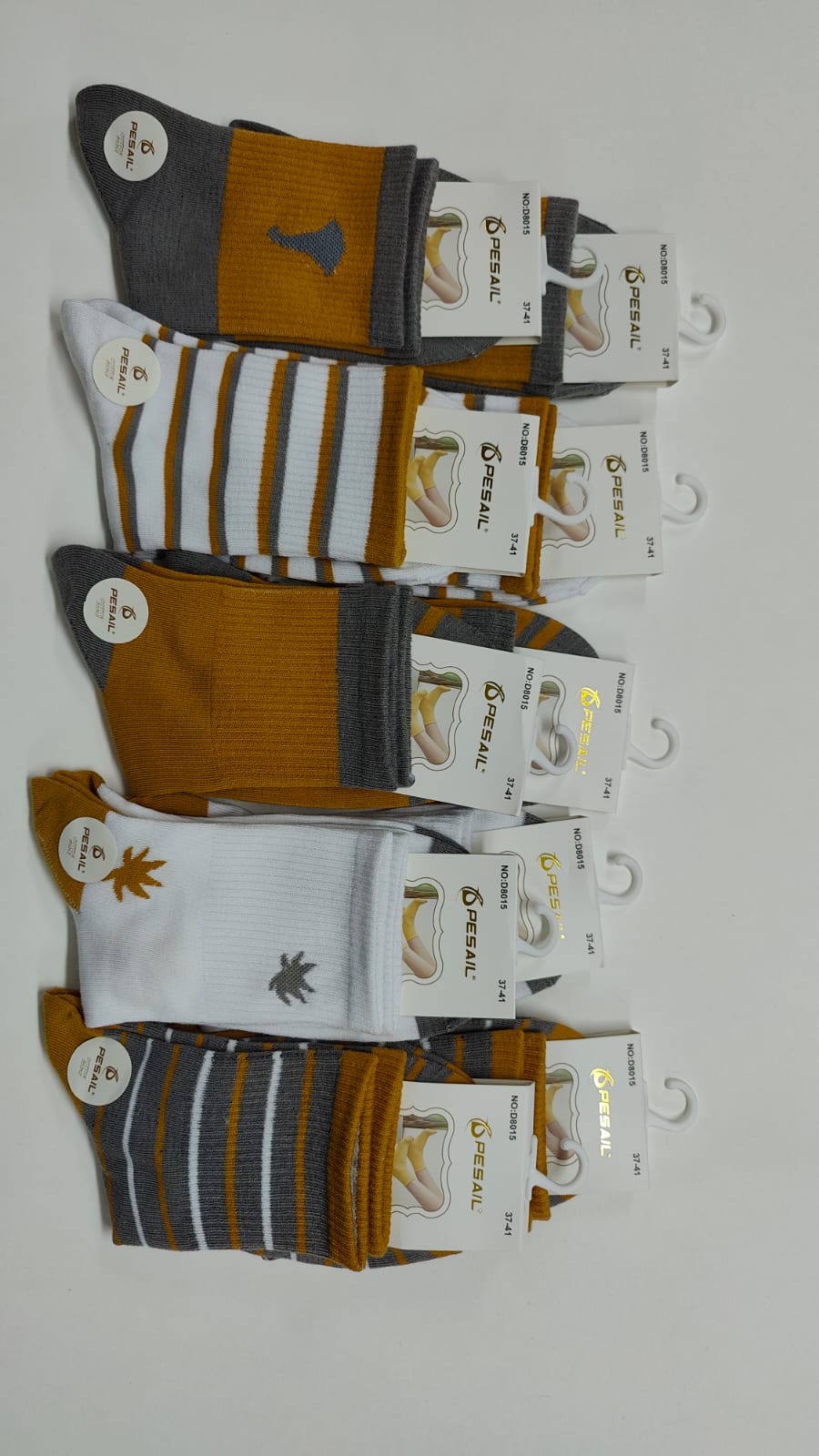 Комплект носков женских ПРОЧНЫЕ НОСКИ BWG1025 белых, коричневых, серых 36-41, 10 пар