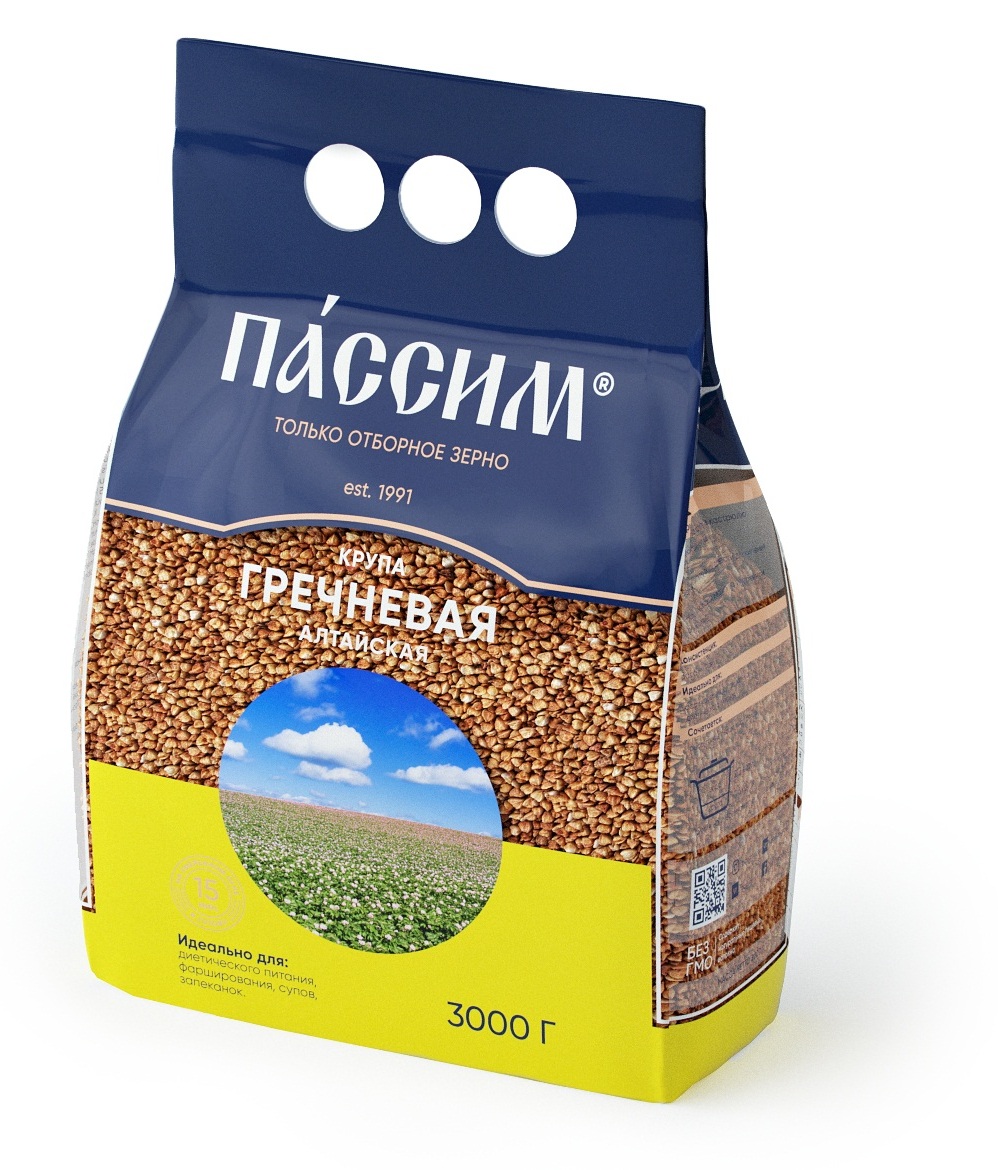 Крупа гречневая Passim Алтайская 3 кг 409₽